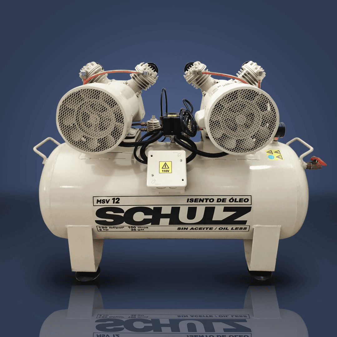 Compresor Schulz sin aceite MSV-12
